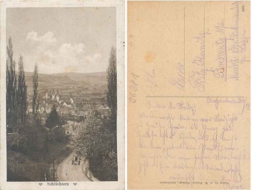 36381 Schlüchtern gebr. ca.1920