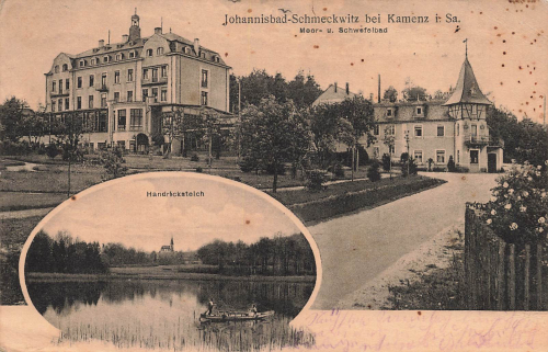 Schmeckwitz Johannisbad bei Kamenz o 1921