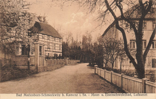 Schmeckwitz Bad Marienborn bei Kamenz o 1940