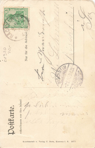 Schmeckwitz Johannisbad bei Kamenz o 1905