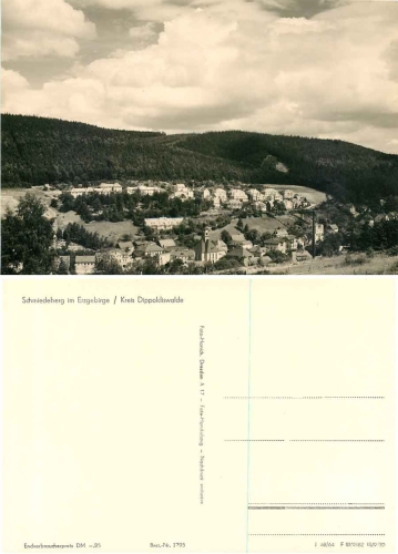 01762 Schmiedeberg Dippoldiswalde *1964