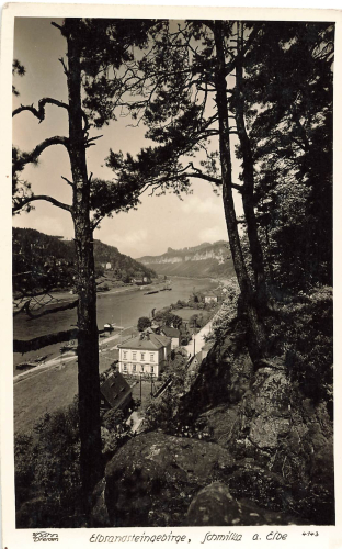 01814 Schmilka Saxon Switzerland Hahn-Foto4143 * around 1930