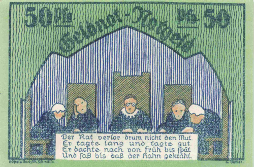 04626 Schmölln Thüringen Notgeldschein 1921