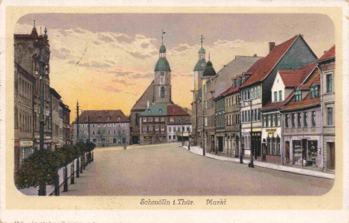 04626 Schmölln Thüringen Markt o 1926