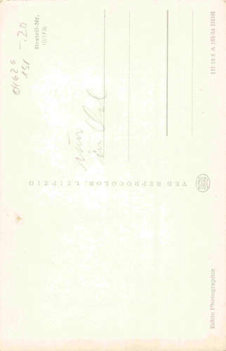 04626 Schmölln Thüringen an der Kirche * 1954