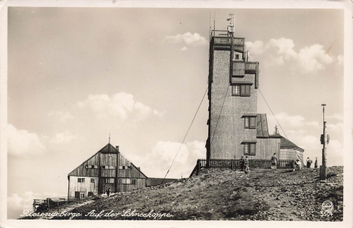 Schneekoppe Riesengebirge Schlesien Śnieżka * um 1930