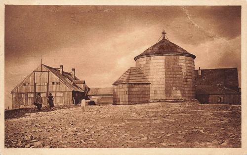 Schneekoppe Riesengebirge Schlesien Śnieżka o 1936