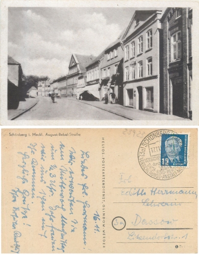 23923 Schonberg August Bebel Strasse o 17.11.1951