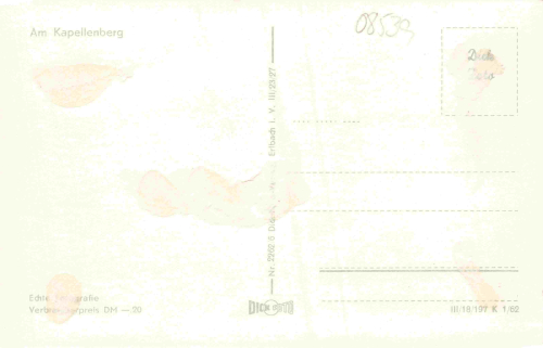 Schönberg am Kapellenberg Bad Brambach * 1962