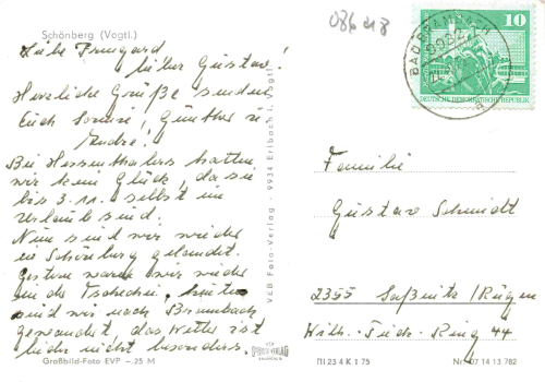 Schönberg am Kapellenberg Bad Brambach o 1940