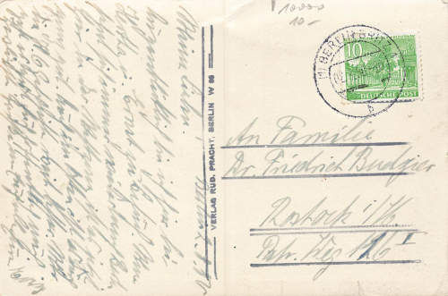 Schoeneberg Berlin Rathaus o 1950