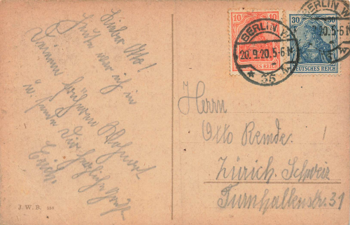 Schoeneberg Berlin Wartburgplatz o 1920