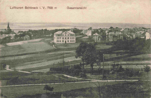 Schöneck Vogtland Geamtansicht o 1912
