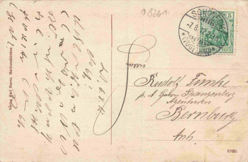 Schöneck Vogtland Geamtansicht o 1912