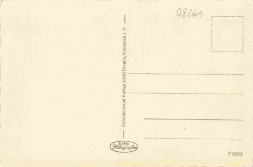 Schöneck Vogtland Rathaus * um 1940