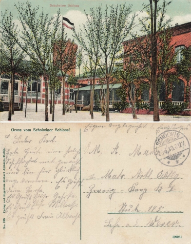 Scholwiner Schloss Pommern o 1910