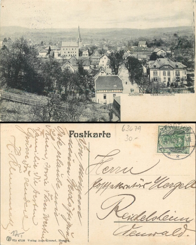 Schotten Hessen o 4.10.1909