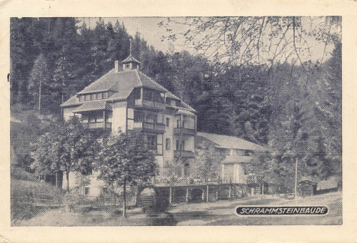 01814 Schrammsteinbaude Sächsische Schweiz o 1949