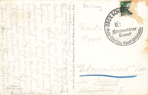 Mittel Schreiberhau Riesengebirge Schlesien Szklarska Poręba o 1940