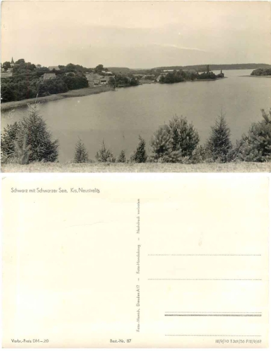 17252 Schwarz mit Schwarzer See *1956