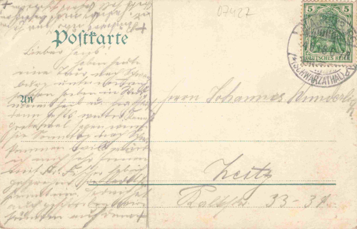 Schwarzatal Thüringen o 1908