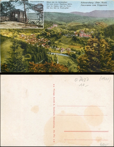 Schwarzburg vom Trippstein  *ca.1920