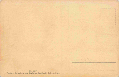 Schwarzburg Thüringer Ziehbrunnen * um 1920