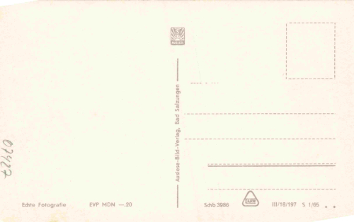 Schwarzburg Thüringer Wald * 1965
