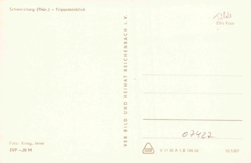 Schwarzburg Thüringer Wald * 1968
