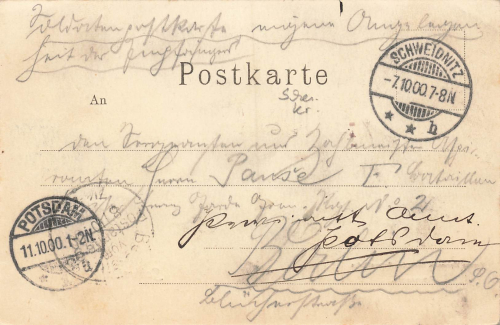 Schweidnitz Promenade Schlesien Swidnica o 1900