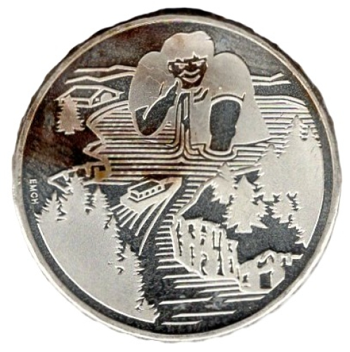 Schweiz 20 Franken 1996 Riese von Gargantua 