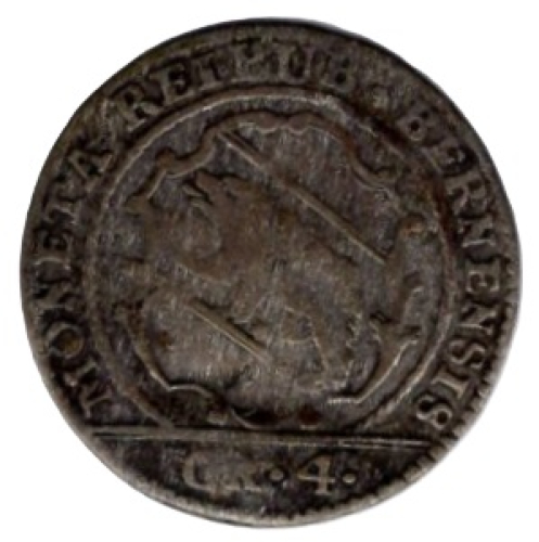 Schweiz Bern 4 Kreuzer 1784