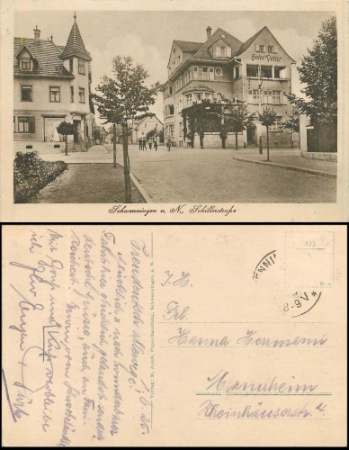 Schwenningen Schillerstrasse o 01.06.1925