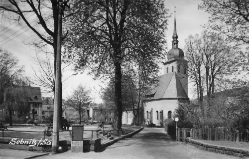 01855 Sebnitz in Sachsen Litho gebraucht 1964