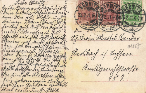 01855 Sebnitz in Sachsen o 1921