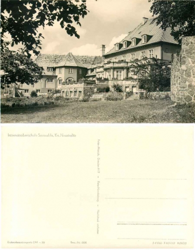17255 Seewalde Internatsoberschule *1960 Hanich0666