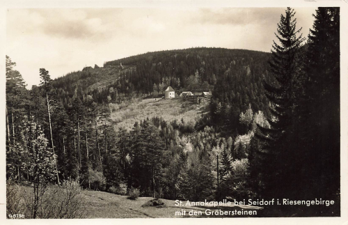 Seidorf St. Annakapelle Riesengebirge Schlesien Sosnówka * um 1930