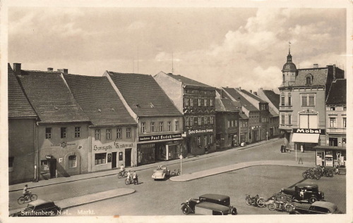 01968 Senftenberg Markt * um 1930