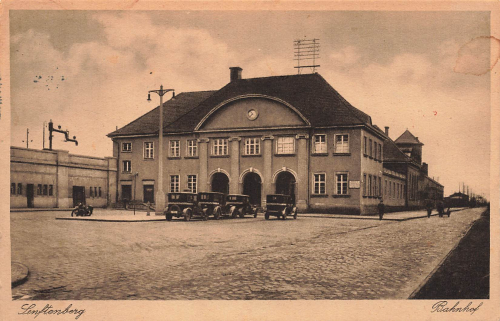 01968 Senftenberg Bahnhof o 1935