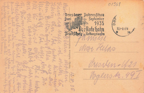 01968 Senftenberg Bahnhof o 1935