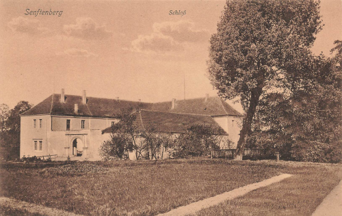01968 Senftenberg Schloss * um 1920