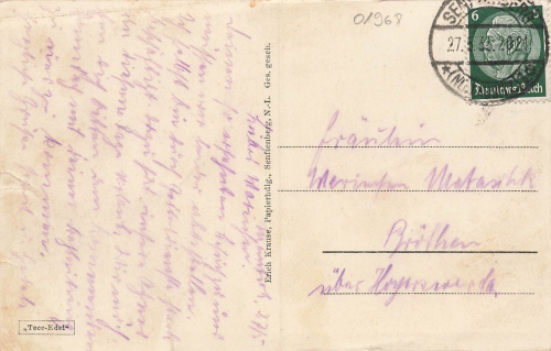 01968 Senftenberg Stadtpark o 1935