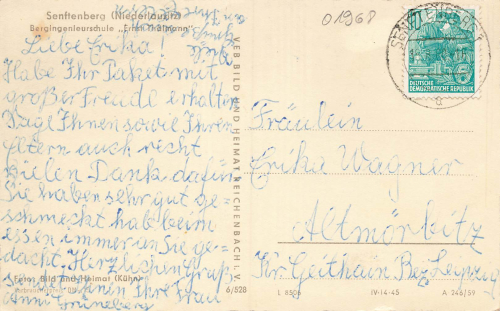 01968 Senftenberg Mining Engineering School o 1960