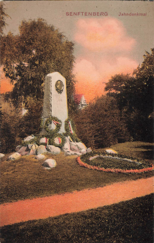 01968 Senftenberg Jahndenkmal * um 1920