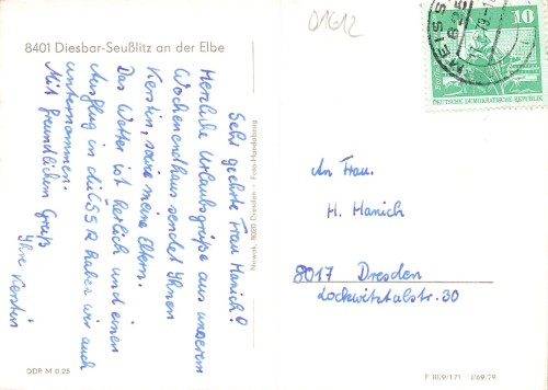 01612 Diesbar Seusslitz o1979