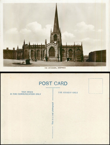 Sheffield the Cathedral *ca.1930