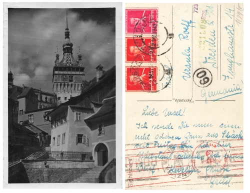 Sighisoara Censorship Checked by the Wehrmacht High Command o May 21, 1942