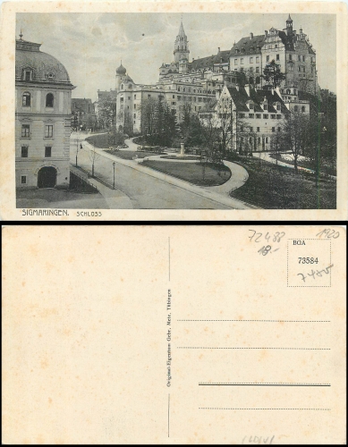 Sigmaringen Castle * approx. 1920