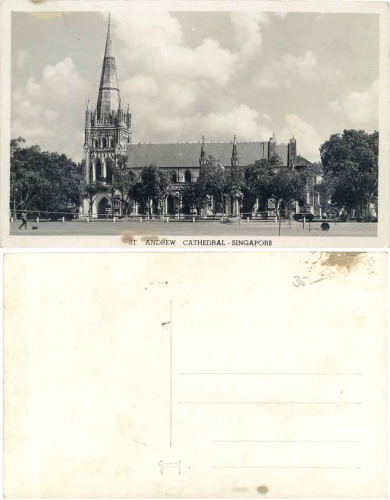 Singapur St. Andrew Cathedral * ca. 1940