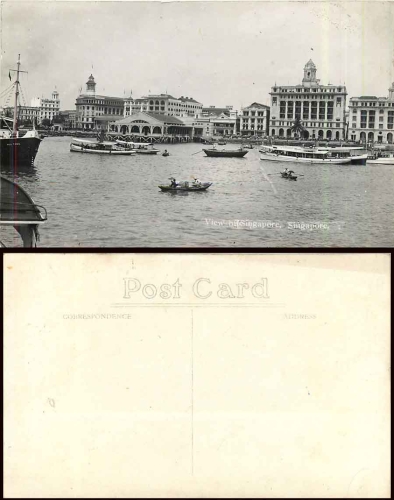 Singapore Hafen *um 1930